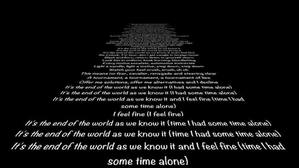 It's The End Of The World | REM 2 maxresdefault 1 7