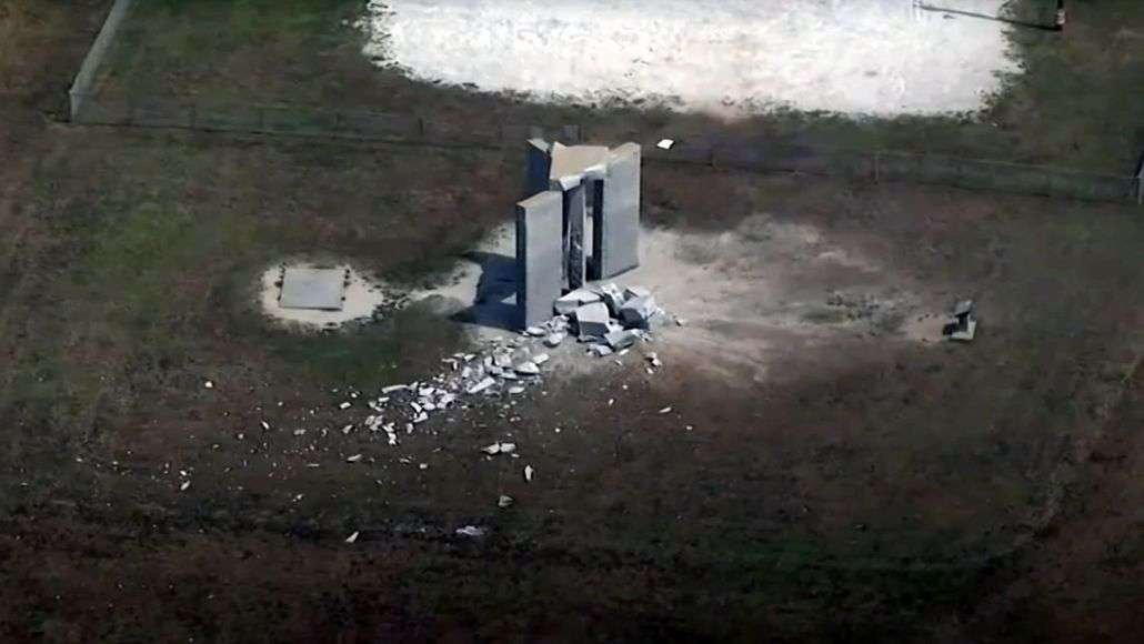 Humanity Celebrates: The Georgia Guidestones Are No More | Special Report 2 Georgia Guidestones Demolished 03