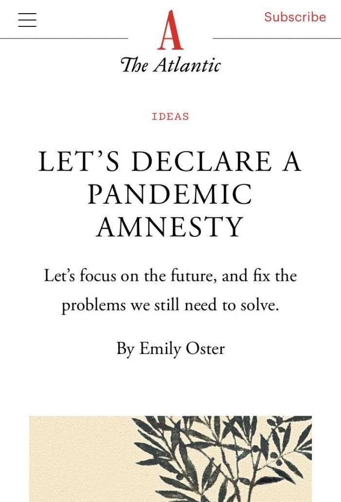 Pandemic Amnesty? Not a Chance in Hell | Amazing Polly 1 The Atlantic Amnesty