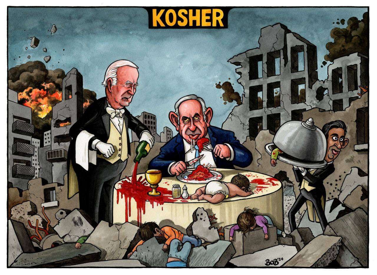 Bob Moran: The Psychopaths are all Supporting Genocide | Jerm Warfare 1 IMAGE 2024 02 05 022921