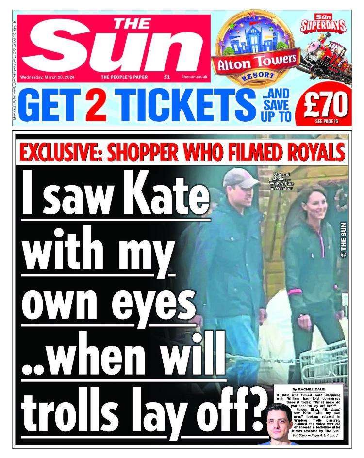 KILL ORDER: We Need to Talk About Kate | Investigation 10 Kate Missing 1 The Sun