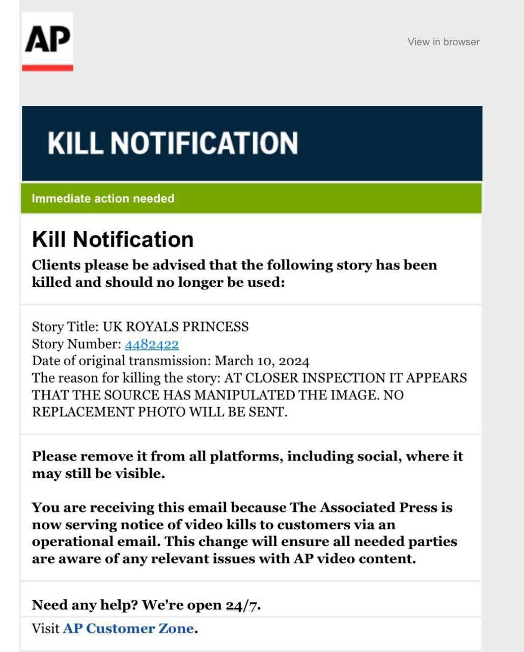 KILL ORDER: We Need to Talk About Kate | Investigation 5 Kate Photo PA Kill Ordrer